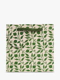 Morris & Co Larkspur green gift bag (British brand)