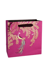 John Lewis Sara Miller Elegant Bird Gift Bag, Pink- Buy online at McGrocer