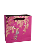 Sara Miller Elegant Bird pink gift bag, UK version