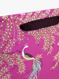 Sara Miller Elegant Bird pink gift bag, UK version