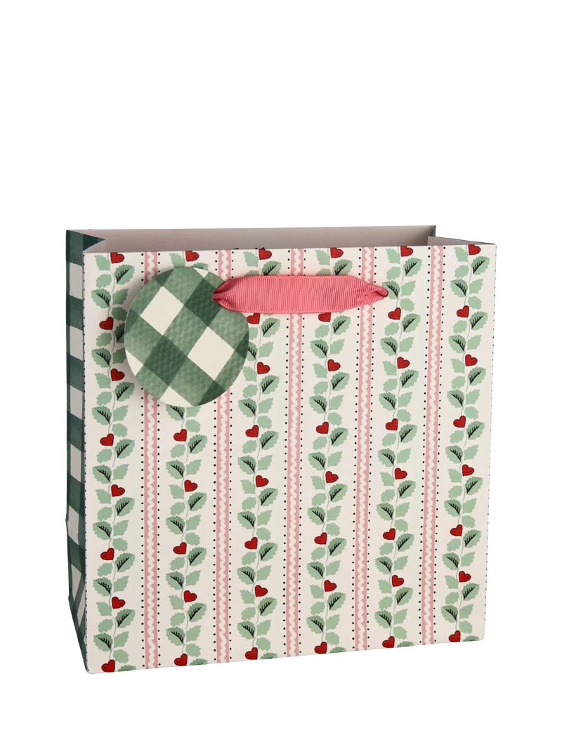 Cath Kidston Heart Vine medium gift bag - British product