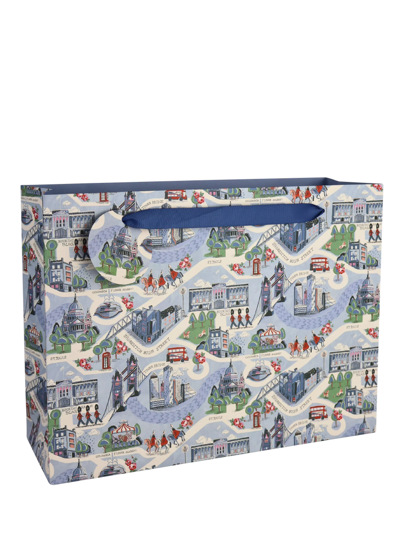 Cath Kidston London Town gift bag large size, imported from the UK