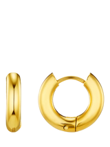 John Lewis Orelia LUXE Chubby Small Hoop Earrings- Buy online at McGrocer