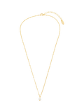 Orelia pearl satellite necklace gold - British product