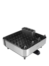 John Lewis Joseph Joseph Extend Steel Plus Dish Rack, Black- Buy online at McGrocer