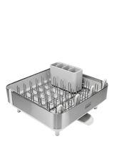 John Lewis Joseph Joseph Extend Steel Plus Dish Rack Stainless Steel- Buy online at McGrocer
