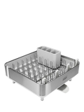 Joseph Joseph extendable dish rack in stainless steel (British brand)