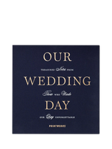 John Lewis PRINTWORKS Our Wedding Day Guest Book- Buy online at McGrocer