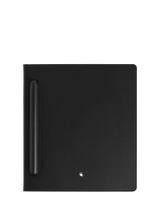 John Lewis Montblanc Calf Leather Digital Paper Folio Black- Buy online at McGrocer