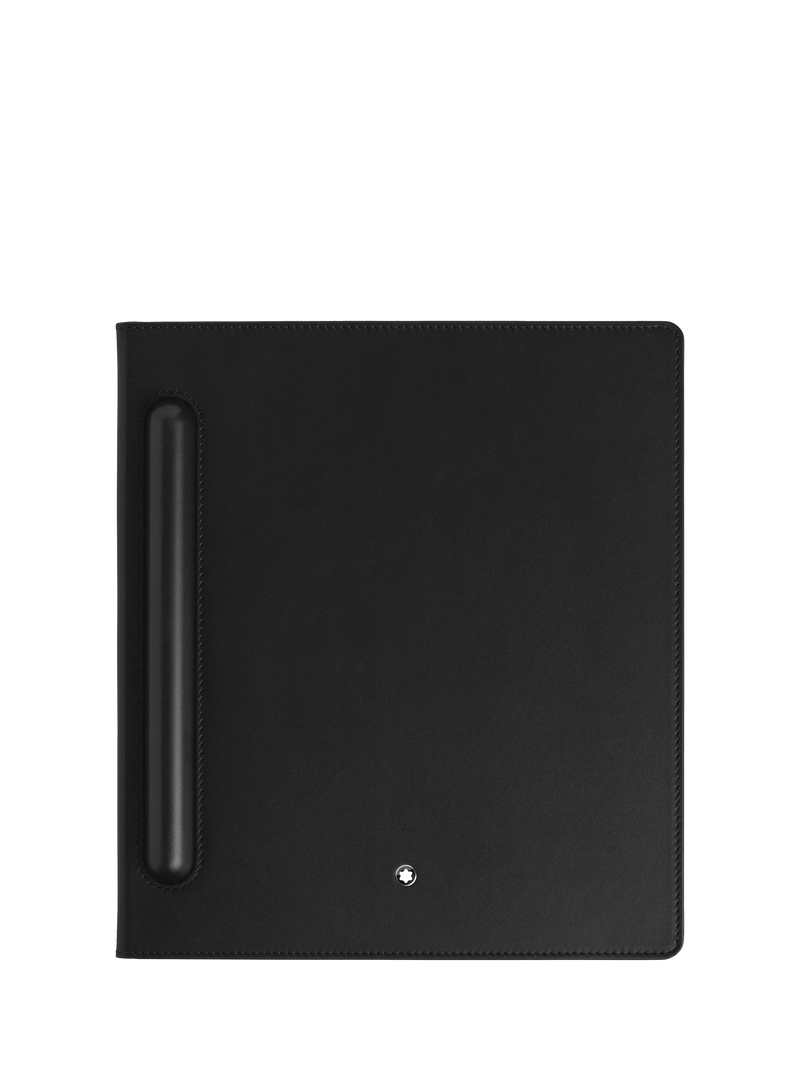 Montblanc calf leather folio for Digital Paper, black - imported from the UK