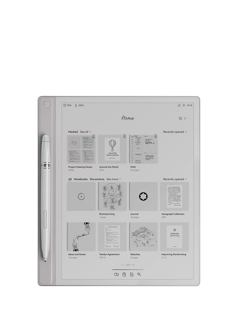 Montblanc Digital Paper Grey digital notebook (British brand)