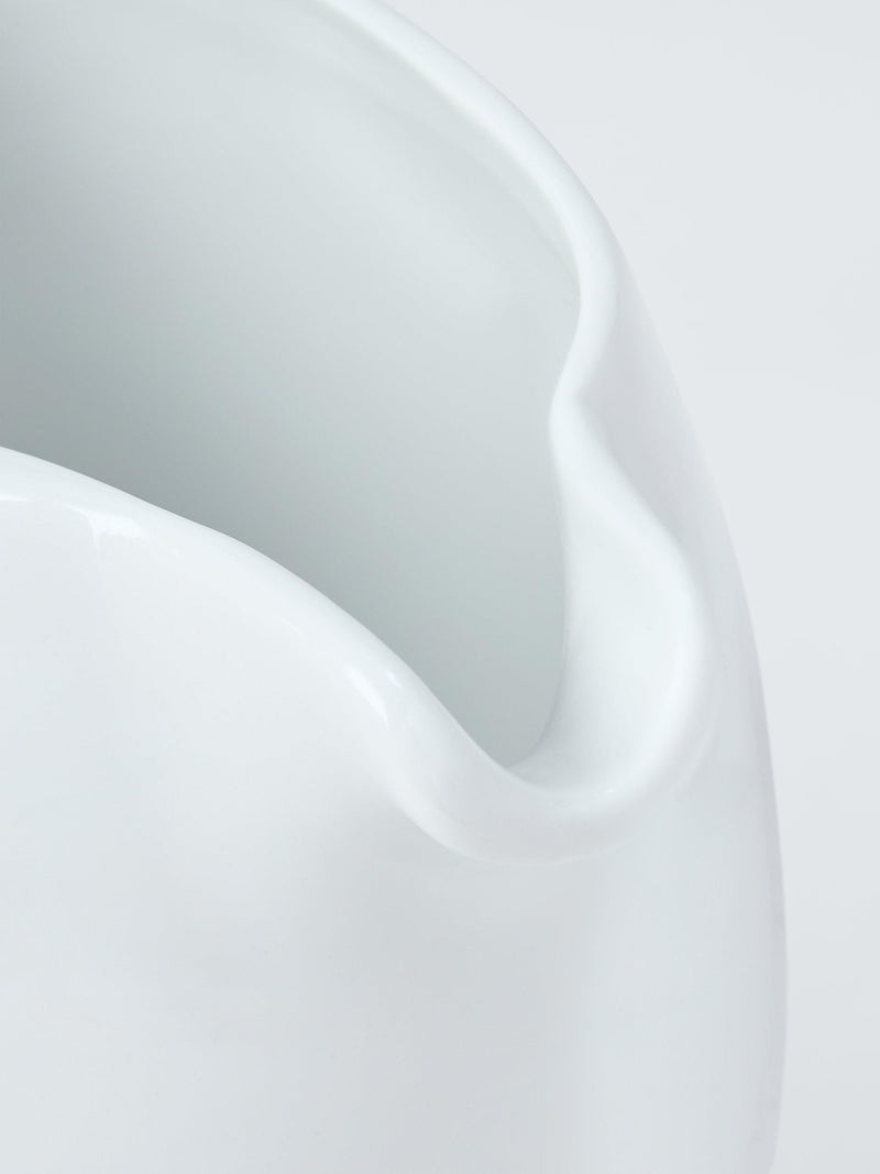 John Lewis porcelain sauce boat 580ml white, UK version
