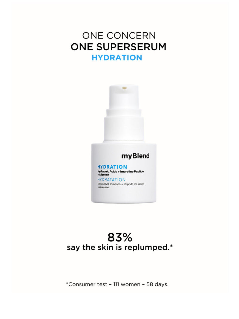 myBlend Hydration Superserum 15ml serum - British product