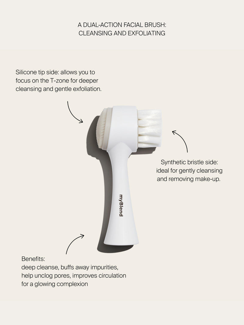 myBlend Dual-Action Facial Cleansing Brush, UK version