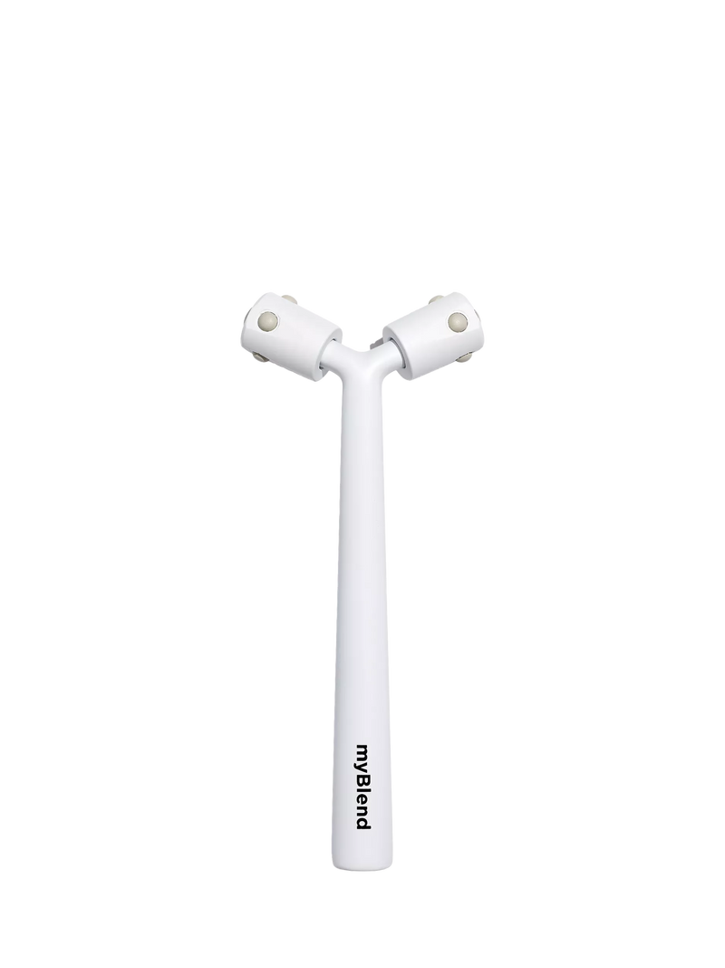 myBlend Firmness Roller facial massage tool, imported from the UK