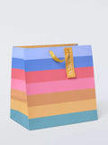 John Lewis Rainbow Stripe Gift Bag, Multi