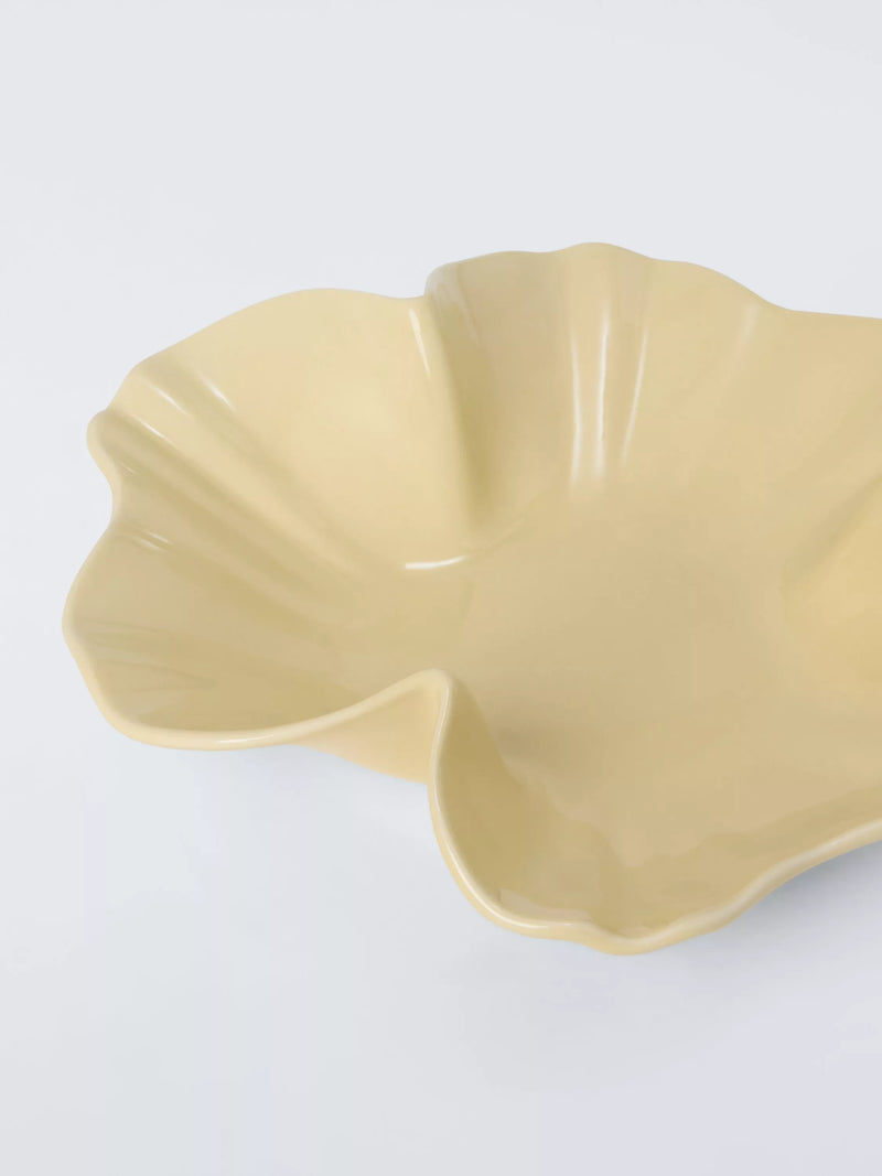 John Lewis Anine Cecilie Iversen yellow floral bowl 300ml, imported from the UK