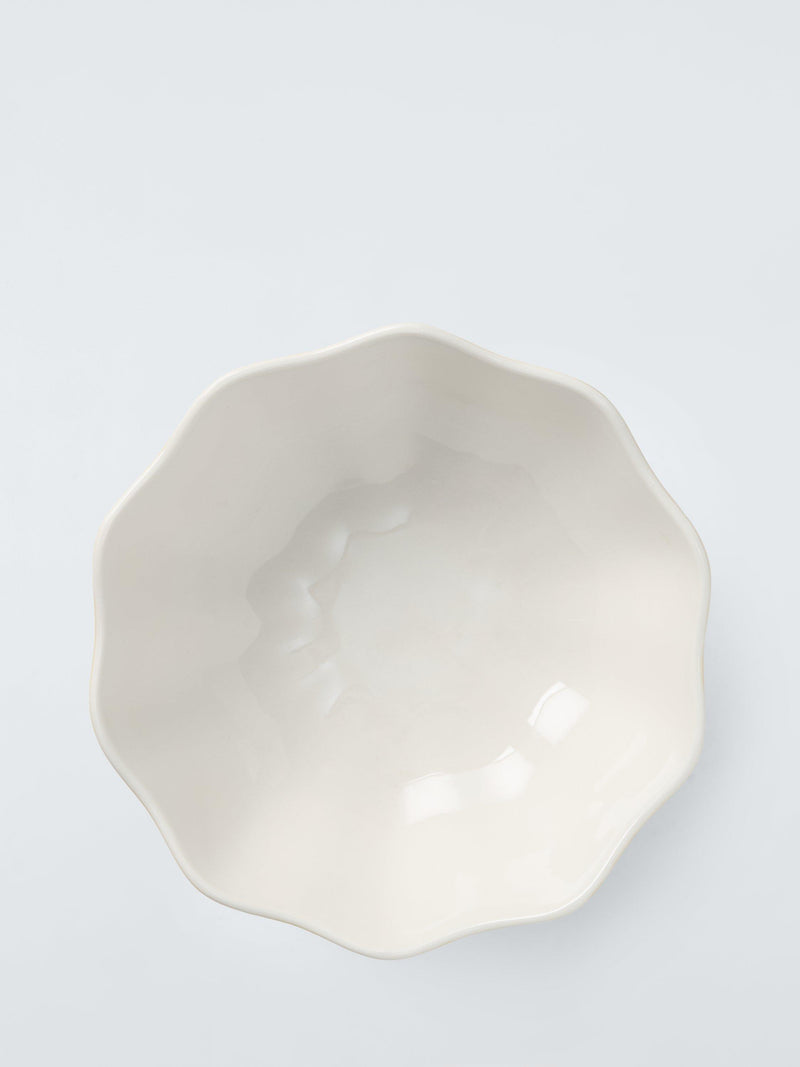 John Lewis yellow floral footed decorative bowl (British brand)