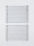 John Lewis coastal stripe tufted cotton placemats set of 2 (British brand)