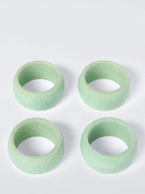 John Lewis John Lewis Resin Napkin Rings Set of 4 Green- Buy online at McGrocer