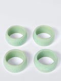 John Lewis resin napkin rings set of 4 green, UK version