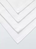 John Lewis white cotton napkins set of 4 (British brand)