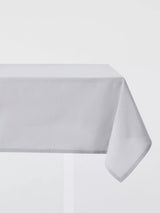 John Lewis John Lewis Rectangular Cotton Tablecloth Soft Grey 180 x 140cm- Buy online at McGrocer