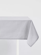John Lewis John Lewis Rectangular Cotton Tablecloth Soft Grey 250 x 160cm- Buy online at McGrocer