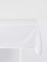 John Lewis John Lewis Rectangular Cotton Tablecloth, 250 x 160cm, White- Buy online at McGrocer
