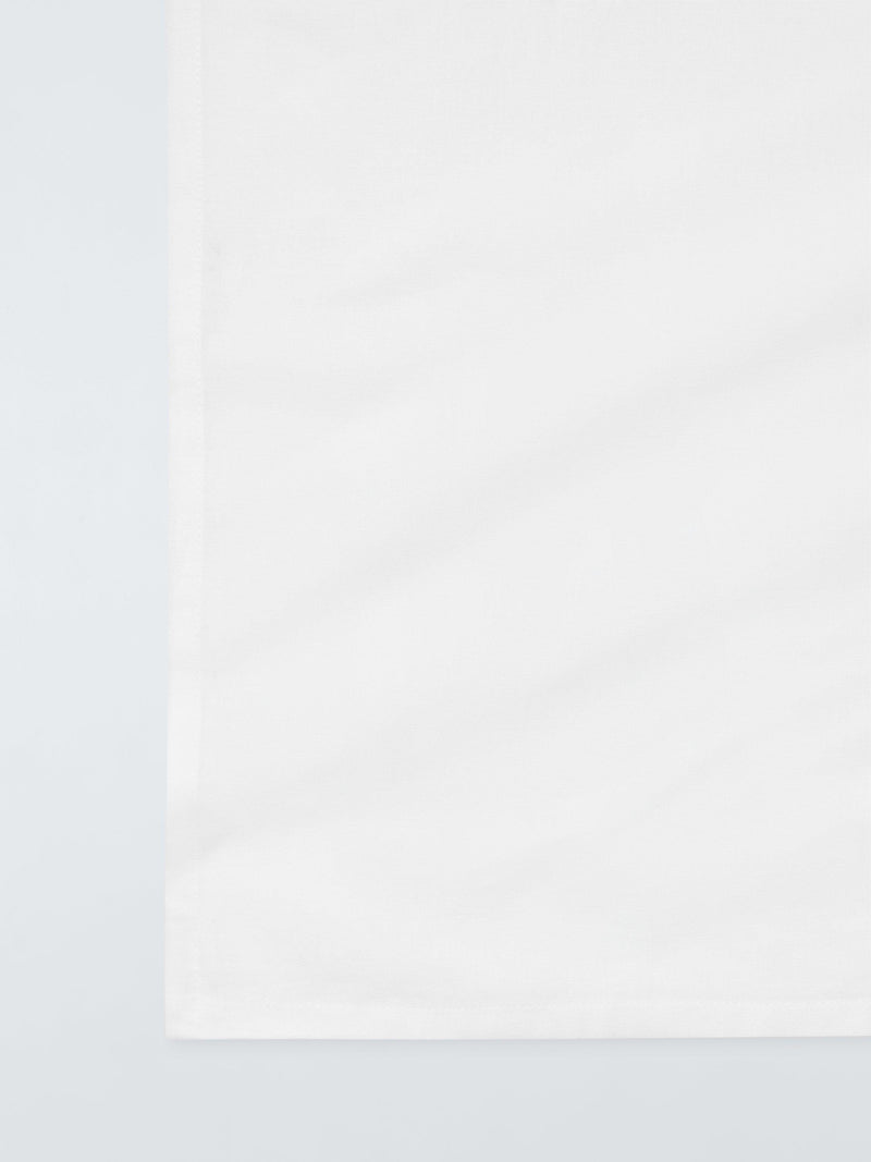 John Lewis cotton tablecloth rectangular white 250x160cm - British product