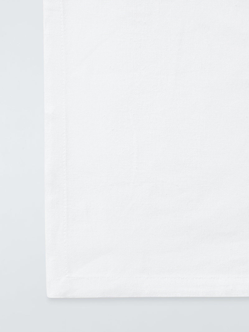 John Lewis round white cotton tablecloth 180cm - British product