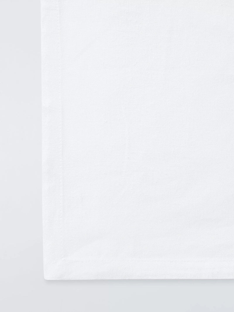 John Lewis round white cotton tablecloth 180cm - British product