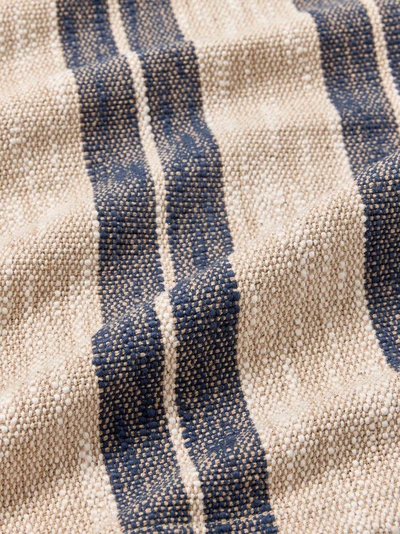John Lewis Coastal Stripe cotton table runner 250cm - British product