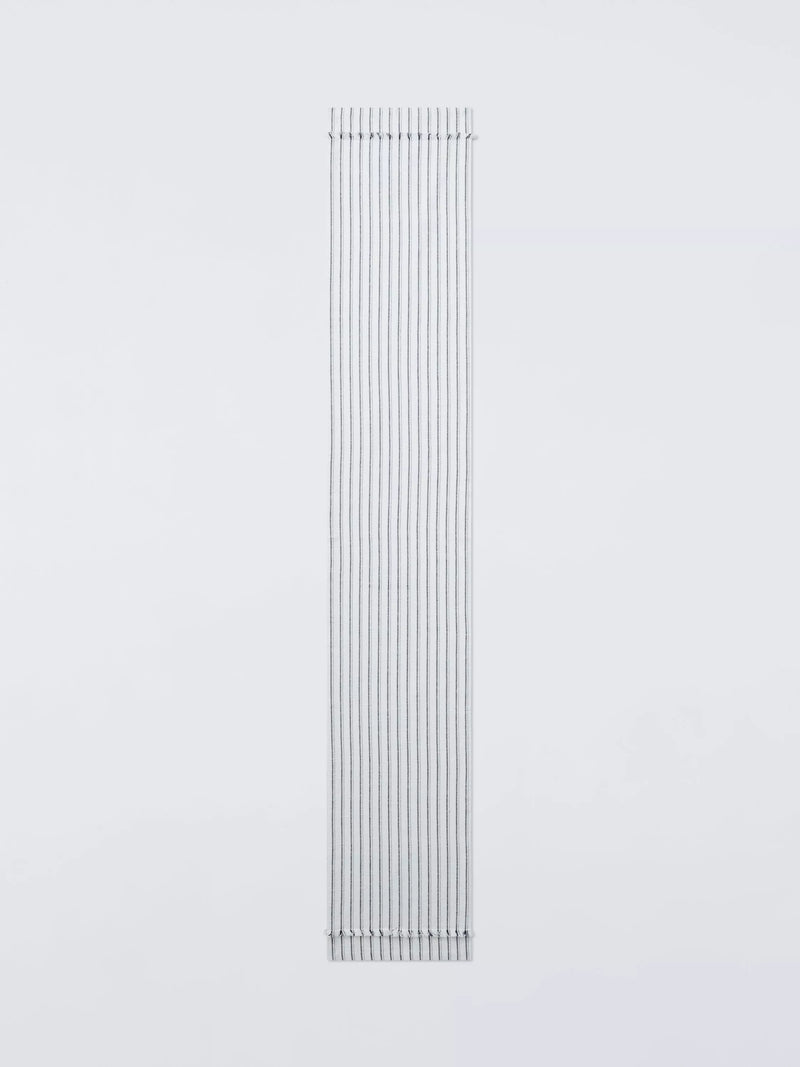 John Lewis coastal stripe tufted table runner 250cm - British product