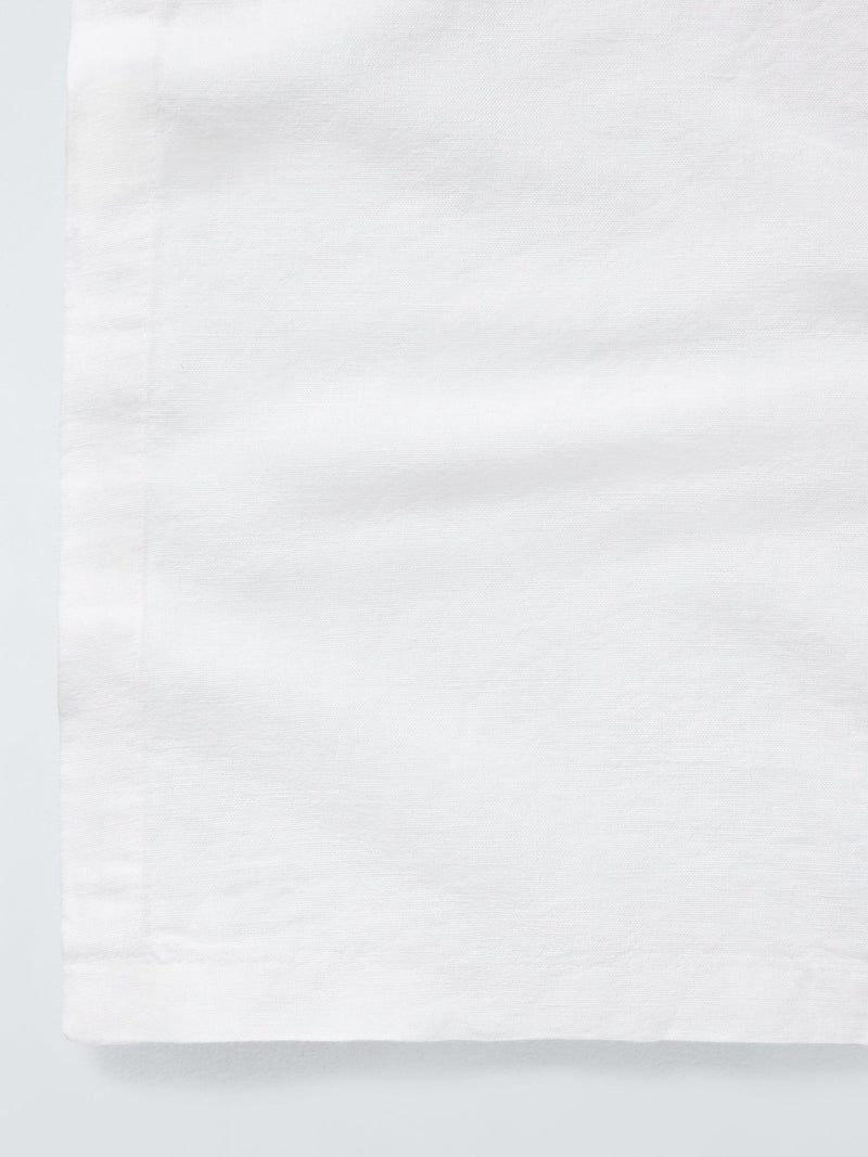 John Lewis cotton linen blend tablecloth white 160x250cm (British brand)