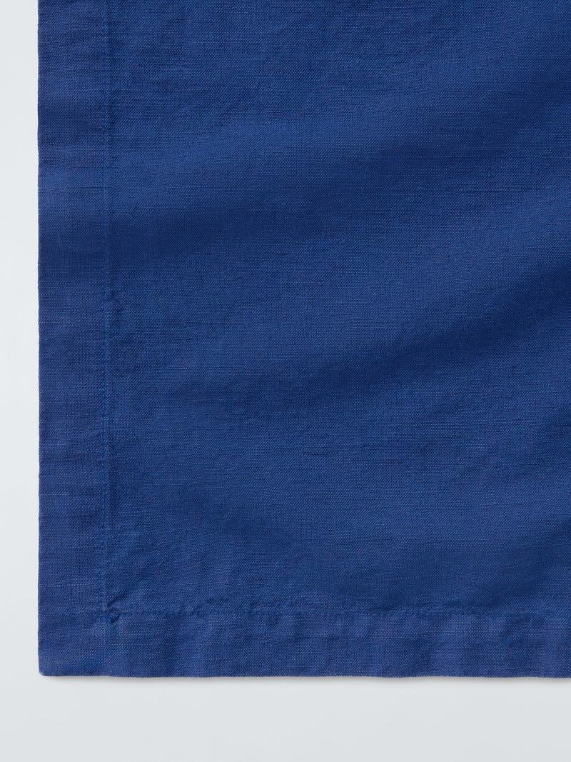 John Lewis cotton linen blend tablecloth indigo 250x160cm, imported from the UK