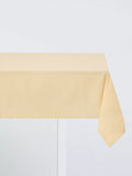 John Lewis ticking stripe cotton tablecloth 180x140cm pollen yellow (British brand)