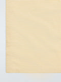 John Lewis ticking stripe cotton tablecloth 180x140cm pollen yellow (British brand)