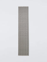John Lewis John Lewis Rustic Monochrome Geometric Cotton Table Runner Black/White 250cm- Buy online at McGrocer