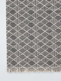 John Lewis geometric cotton table runner black white 250cm (British brand)