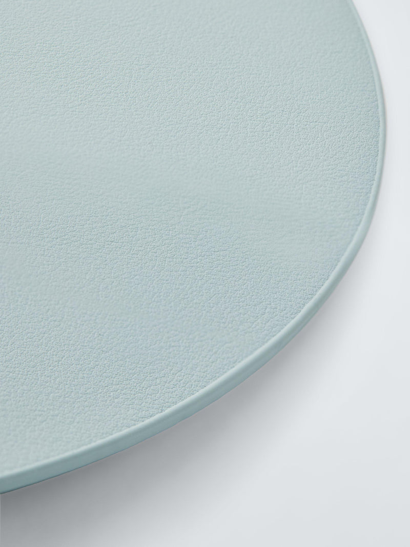 John Lewis round faux leather placemats set of 4, imported from the UK