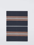 John Lewis striped cotton linen blend placemats set of 2, imported from the UK