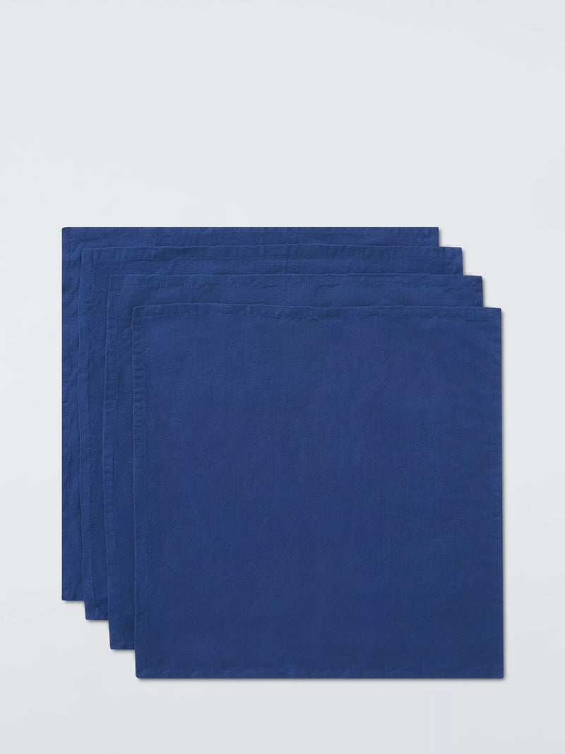 John Lewis Cotton Linen Blend Napkins Set of 4