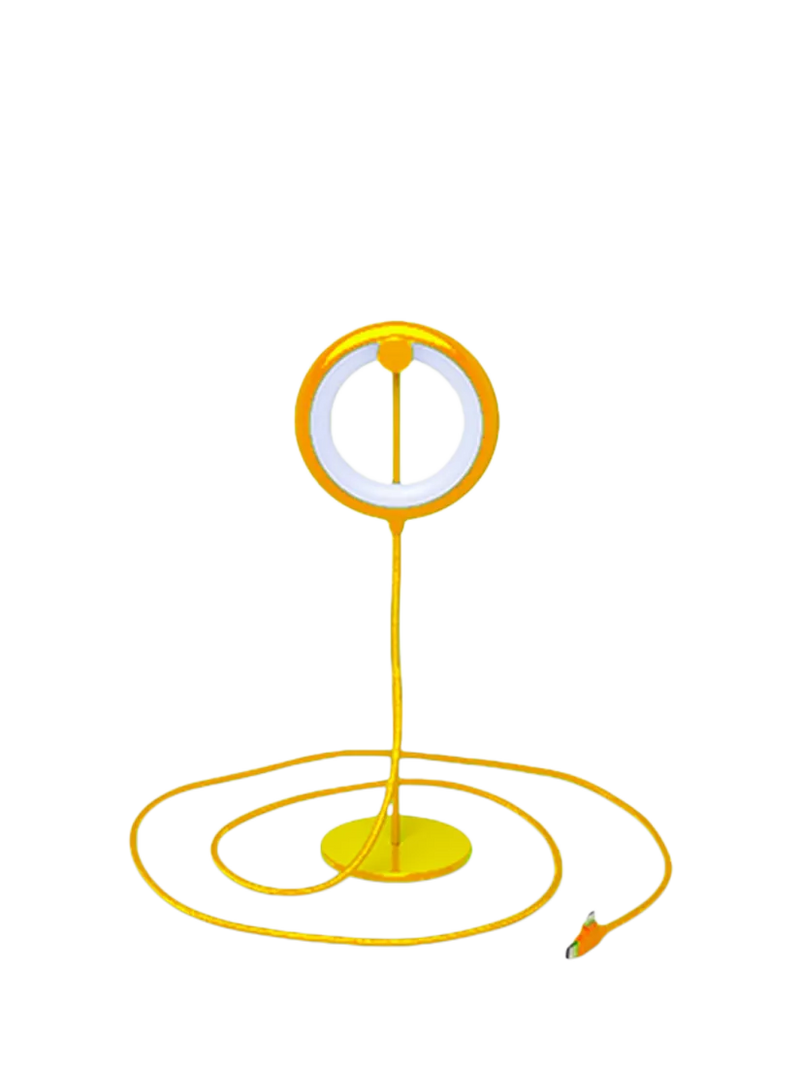 Xoopar Bird Bily Lamp yellow stand, imported from the UK