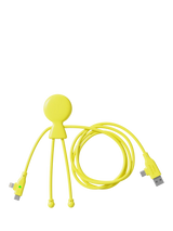 John Lewis Xoopar Mr Bio Long Fast Charging Cable Yellow 120cm- Buy online at McGrocer