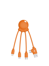 John Lewis Xoopar Octopus Charging Cable, Orange 11cm- Buy online at McGrocer