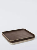 John Lewis cushioned lap tray walnut veneer (British brand)