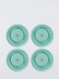 John Lewis picnic plates set of 4 aqua 25.5cm, UK version