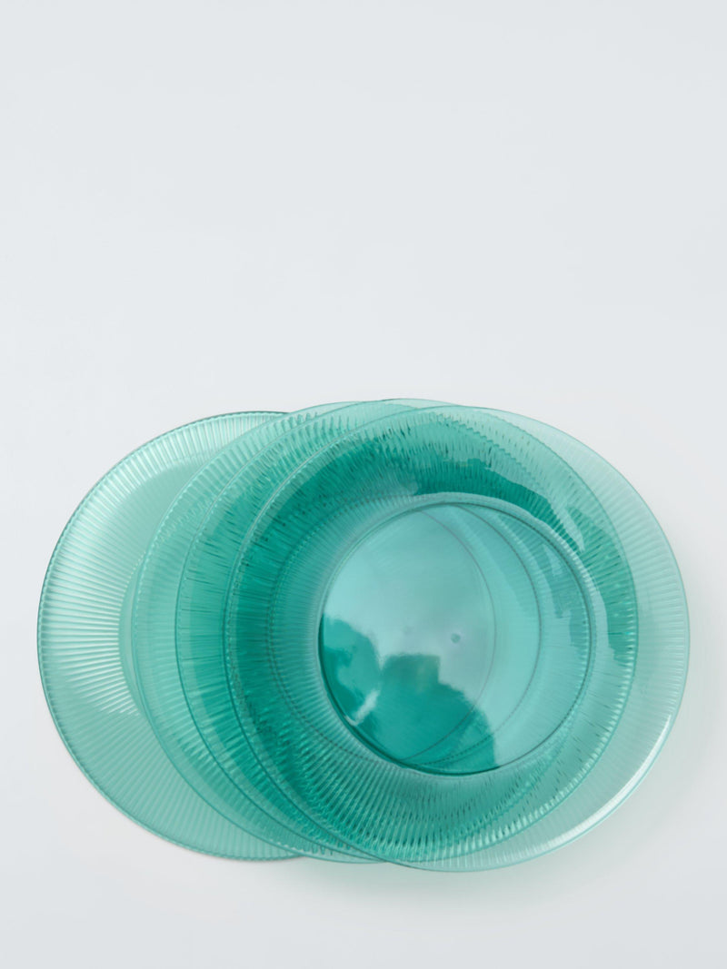 John Lewis picnic plates set of 4 aqua 25.5cm, UK version
