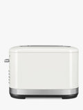 KitchenAid 2-slot toaster porcelain white, imported from the UK